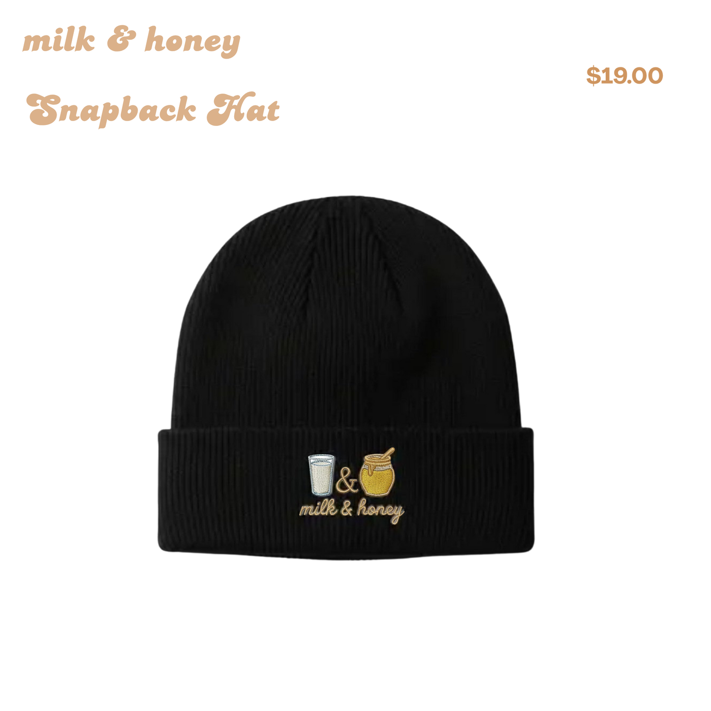 Milk & Honey Knit Beanie