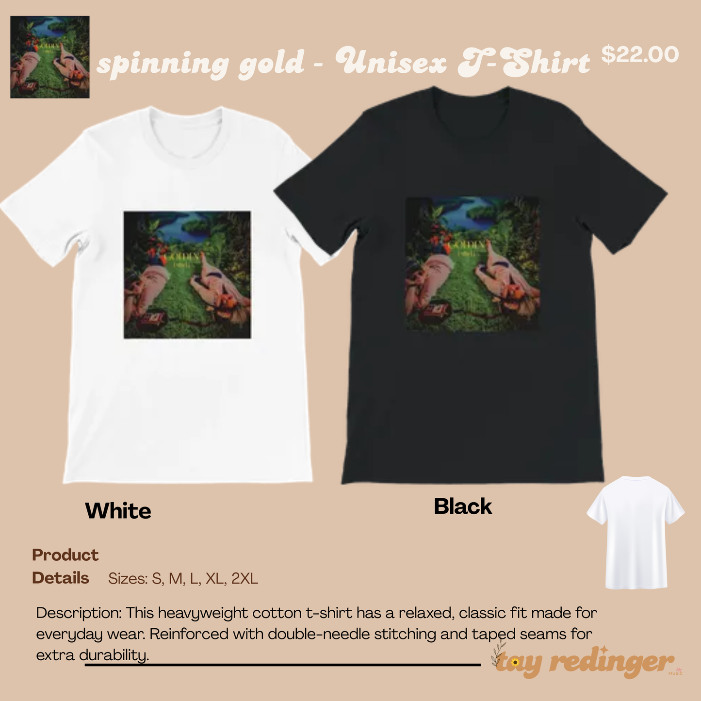 Spinning Gold Tshirt